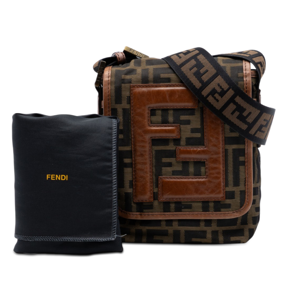 Pre-Loved Fendi Mini FF Zucca Canvas Crossbody - Picture 7 of 7